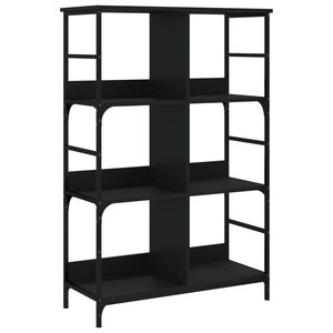 vidaXL grāmatplaukts, 78,5x33x117,5 cm, inženierijas koks