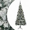 vidaXL Mākslīgā Ziemassvētku egle ar bumbiņu 120 cm 150 LED