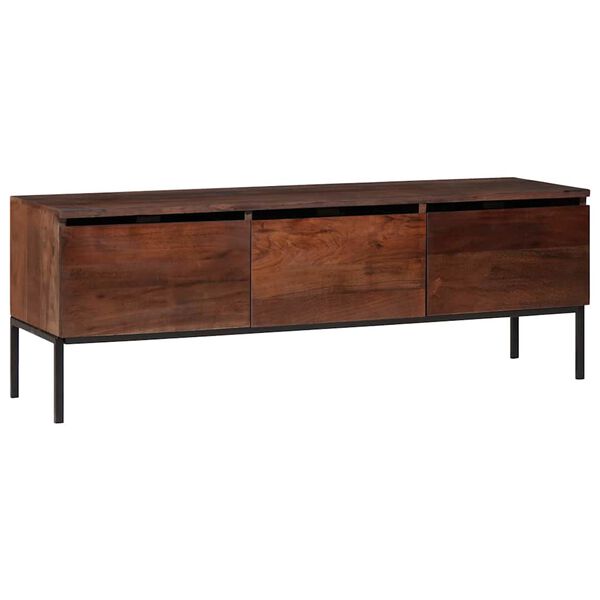 vidaXL Mediju uzglabāšanas skapji un plaukti 110 x 30 x 36 cm