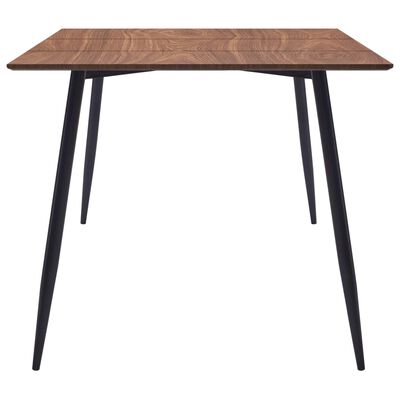 vidaXL virtuves galds, brūns, 180x90x75 cm, MDF