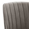 vidaXL grozāmi virtuves krēsli, 6 gab., gai&scaron;i pelēks samts