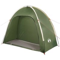 vidaXL mantu telts, zaļa, ūdensizturīga