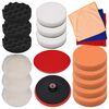 vidaXL 18-daļīgs pulē&scaron;anas spilventiņu komplekts, 150 mm
