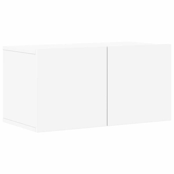 vidaXL 8-daļīgs TV skapī&scaron;u komplekts, balts, inženierijas koks