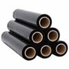 vidaXL Stretch Film 6 gab Melna 30 &mu;m 50 cm x 300 m