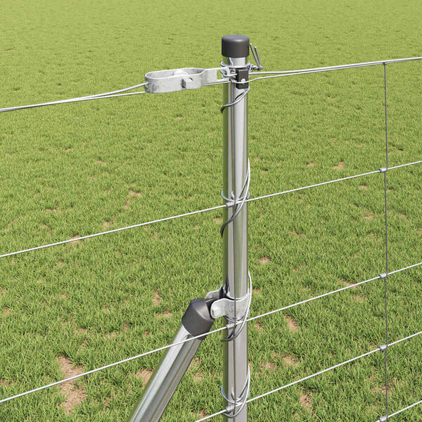 vidaXL Žoga āķis Cinkots 25 x 1,2 m Tērauds