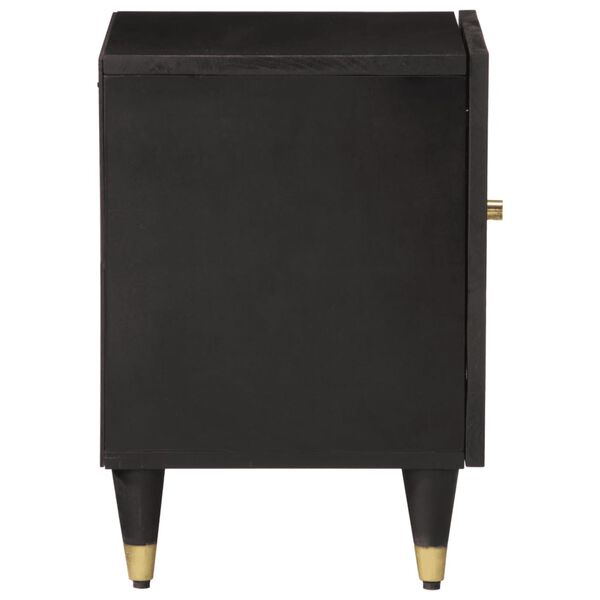 vidaXL naktsskapītis, 40x33x46 cm, mango masīvkoks