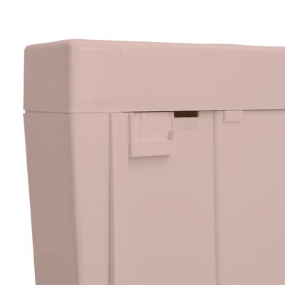 vidaXL tualetes poda tvertne ar apakšējo ūdens padevi, 3/6 l, laškrāsā