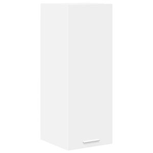 vidaXL Piekarams skapītis Balts 30 x 31 x 80 cm Inženierijas koks