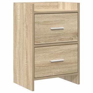 vidaXL Nakts skapī&scaron;i Sonomas ozols 40 x 30 x 60 cm Inženierijas koks