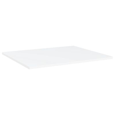 vidaXL plauktu dēļi, 8 gab., balti, 60x50x1,5 cm, skaidu plāksne