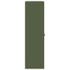 vidaXL Skapītis Olīvu zaļ&scaron; 60 x 40 x 140 cm Tērauds