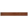 vidaXL Logu palodze Brūna koks 100 x 15 x 4,5 cm PVC