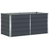 vidaXL Puķu kaste Antracīts 160 x 80 x 75 cm Tērauds