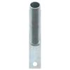 vidaXL Karoga Pole Turētājs Sudraba 15 x 3 x 0,35 cm Tērauds