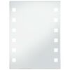vidaXL vannasistabas sienas spogulis ar LED apgaismojumu, 60x80 cm