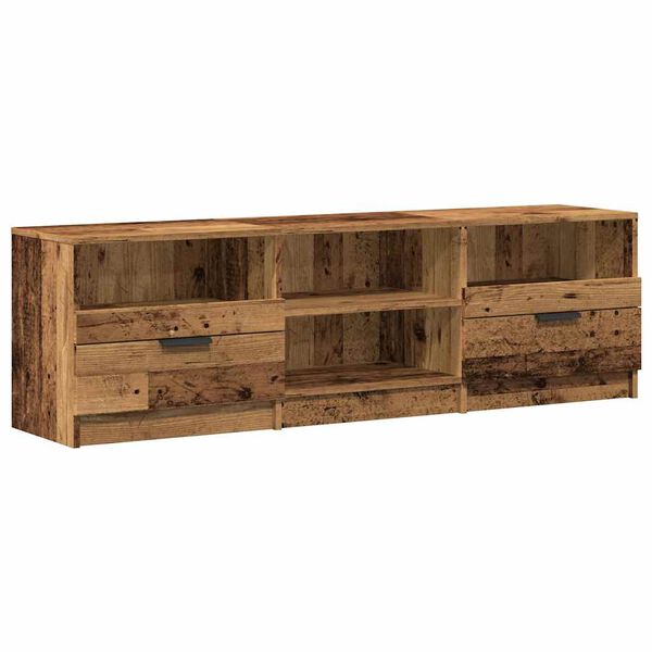 vidaXL TV skapis Old Wood 150x33,5x45 cm Engineered Wood