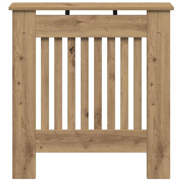 vidaXL Radiatora Vāks Artisānā ozols 78 x 19 x 81,5 cm