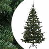vidaXL Mākslīgā Ziemassvētku egle ar bumbiņu 210 cm 300 LED