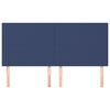 vidaXL galvgalis, zils, 180x5x118/128 cm, audums