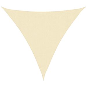 vidaXL saulessargs, 160 g/m&sup2;, krēmkrāsas, 3x3x3 m, HDPE