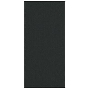 vidaXL Durvju paklājs Melna 120 x 250 cm 100% poliamīds