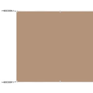 vidaXL vertikāla markīze, pelēkbrūna, 60x1200 cm, Oksfordas audums