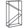 vidaXL malkas plaukts antracīts 60x25x100 cm auksti velmēts tērauds