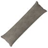 vidaXL Spilvenu pārvalks HOUTEN Gai&scaron;i pelēka 40 x 145 cm Samts