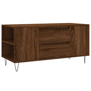 vidaXL kafijas galdiņ&scaron;, ozola krāsa, 102x44,5x50 cm, inženierijas koks