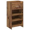 vidaXL Apavu skapis Vecs koks 48 x 36 x 92 cm Inženierijas koks