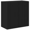 vidaXL TV sienas skapītis 59,5 x 31 x 60 cm Melna Inženierijas koks