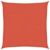 vidaXL saulessargs, 160 g/m&sup2;, kvadrāta, sarkanbrūns, 2,5x2,5 m, HDPE