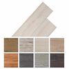 vidaXL Grīdas dēļi 18 pcs Balts 5,26 m&sup2; PVC