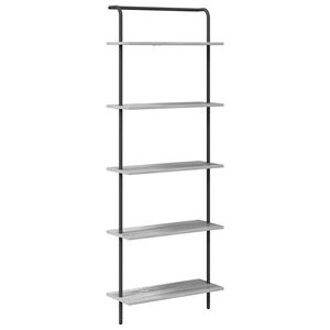 vidaXL Grāmatu plaukts 5 līmeņi 60 x 24 x 168 cm Inženierijas koks