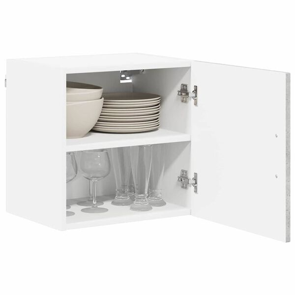 vidaXL Virtuves Skapis Lucca 2 pcs Betona pelēks 40 x 31 x 40 cm