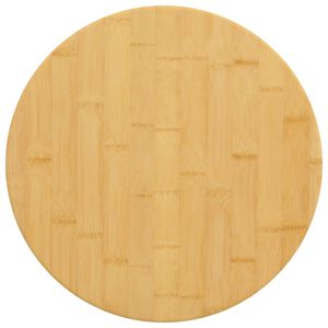 vidaXL galda virsma, &Oslash;30x1,5 cm, bambuss