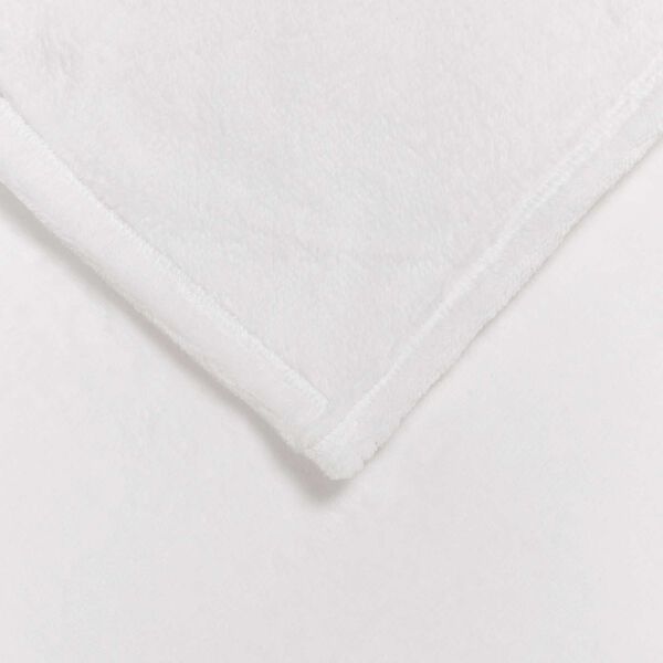 vidaXL Pledu segas 6 pcs Balts 220 x 240 cm Flīss