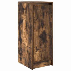 vidaXL apavu skapītis, ozolkoka krāsa, 29,5x34x76cm, inženierijas koks
