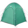 vidaXL Baseinu telts 366 x 305 x 231 cm Poliesters un stikla &scaron;ķiedra