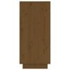 vidaXL kumodes, 2 gab., medus brūnas, 31,5x34x75 cm, priedes masīvkoks
