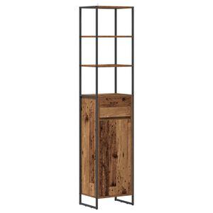 vidaXL Vannas istabas skapītis Vecs koks 40 x 30 x 180 cm