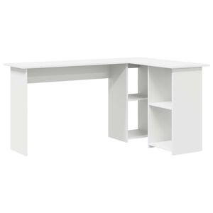 vidaXL Galds Balts 142 x 102 x 73 cm Inženierijas koks