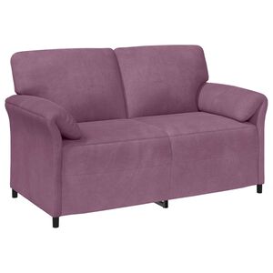 vidaXL 2-vietīgs dīvāns Violeta 158 x 83 x 95 cm Samts