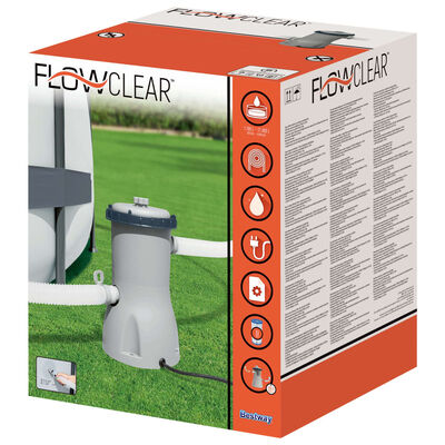 Bestway Flowclear baseina filtra sūknis, 3028 L/h