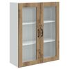 vidaXL Trauku ma&scaron;īnas panelis Kalmar Artisānā ozols 80 x 31 x 100 cm