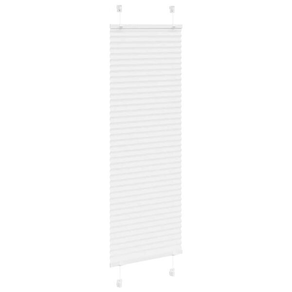 vidaXL kroku žalūzija balta 40x150 cm auduma platums 39,4 cm