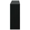 vidaXL Konsoles galds Melns 155 x 29 x 74 cm Inženierijas koks