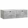 vidaXL Sienā piestiprināms TV skapis 98 x 41 x 30 cm Betona pelēks