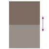 vidaXL Rullo žalūzija kafijas 155x230 cm auduma platums 151,6 cm